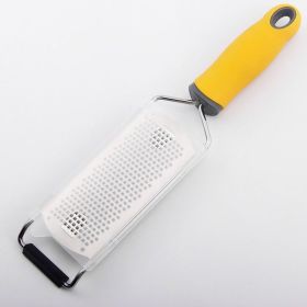 1pc, Lemon Zester, Cheese Grater, Multifunctional Stainless Steel Garlic Grater, Manual Ginger Shredded, Household Creative Cheese Grater