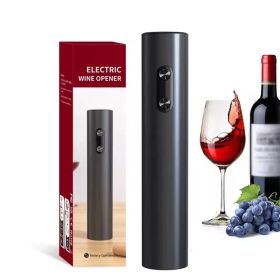 Electric Wine Opener Set Automatic Wine Opener Spiral Corkscrew Battery Powered One-click Button Can Opener For Home Party Bar