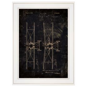 "Airplane Patent I" by Cloverfield & Co, Ready to Hang Framed Print, White Frame