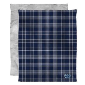 Penn State OFFICIAL NCAA Micro Mink Faux Fur Throw Blanket; 48" x 60"