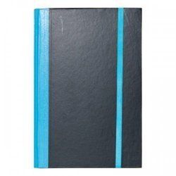 8.5&quot; X 5.75&quot; Hard Cover Journal With Elastic Strap (pack of 12)