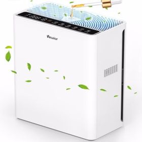 VEWIOR Air Purifiers For Home Large Room Up To 1730 sqft H13 HEPA Air Purifiers Filter With Fragrance Sponge Timer Cover