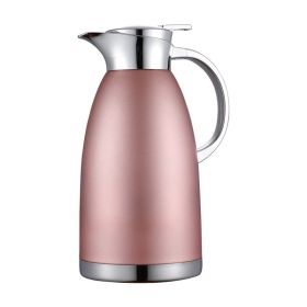 Soga 2.3L Rose Color 3-Layer Vacuum Insulated Stainless Steel Flask  Ideal for Home and office Office