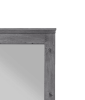 Vidalia Rustic Gray Oak Finish Mirror