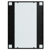 Wall Mirrors 3 pcs Black 31.5"x23.6" Metal