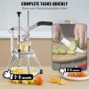 VEVOR Commercial Chopper Commercial Vegetable Chopper with 4 Blades Fruits Dicer