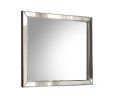 Voeville II Platinum Finish Mirror