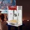 20oz Commercial Popcorn Machine with Stainless Steel Kettle and Warming Deck, Countertop Popper Maker, 1440 W Movie Theater Style Popcorn Popper Machi