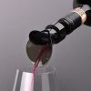 Portable Kitchen Wine Set Abs Material Flower Shape Red Wine Pourer Wine Stopper