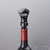 Portable Kitchen Wine Set Abs Material Flower Shape Red Wine Pourer Wine Stopper