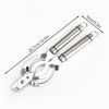 1pc, Can Opener, 304 Stainless Steel Jar Opener, All Metal Construction Adjustable Jar Opener, Can Bottle Opener Gripper, For Weak Hand, Elderly