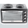 Better Chef Central XL Toaster Oven Broiler with Dual Element Solid Burners