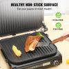 VEVOR 7 IN 1 Commercial Electric Griddle, 14.4" 1800W Indoor Countertop Grill