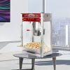 20oz Commercial Popcorn Machine with Stainless Steel Kettle and Warming Deck, Countertop Popper Maker, 1440 W Movie Theater Style Popcorn Popper Machi