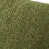 Astrid 20" Square Accent Throw Pillow Cover with Feather Insert, Moss Green Boucle