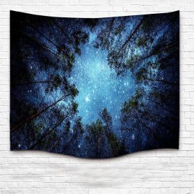 Foreign trade for home decoration wall hanging forest starry tapestry ins net red anchor models background cloth factory direct sales (Option: 200x150cm thick)