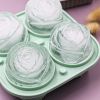 1pc Rose-Shaped Silicone Ice Cube Tray | Kitchen Gadget