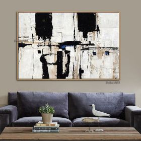 Handmade Abstract Landscape Oil Painting | Modern Wall Art (size: 150x220cm)