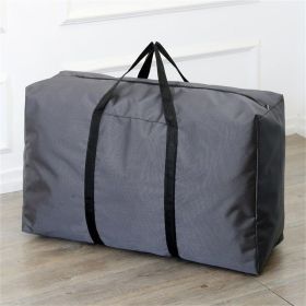 Waterproof Oxford Fabric Storage Bag Different Specifications Moving Bag for Home Storage, Travelling, College Carrying (Color: Grey, size: XL)