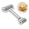 1pc Stainless Steel 360° Rolling Baker Roller | Non-Stick Pastry Tool