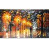 Hand-Painted Abstract Oil Painting | Modern Landscape Canvas Art