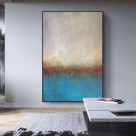 Hand-Painted Abstract Bright Color Oil Painting | Modern Canvas Art (size: 50x70cm)