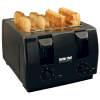 Better Chef 4-Slice Dual Control Toaster | Wide Slot Design