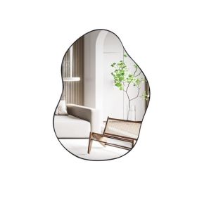 Irregular Wall Mounted Mirror | Stylish Household Decor (Color: As pic show, type: Style A)