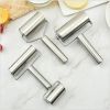 1pc Stainless Steel 360° Rolling Baker Roller | Non-Stick Pastry Tool