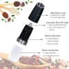 Electric Salt & Pepper Grinders | Stainless Steel Automatic Spice Mill