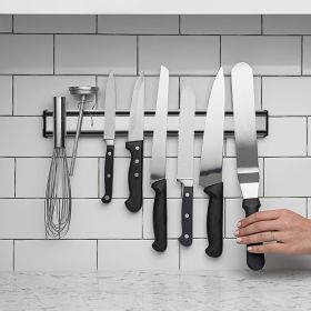 1pc Stainless Steel Magnetic Knife Strip | Kitchen Utensil Holder (size: 18 Inch)