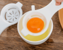 Stem Egg Separator | White & Yolk Filter for Baking