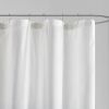 Ombre Printed Seersucker Shower Curtain | Modern Bathroom Decor