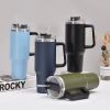 30oz Stainless Steel Insulated Coffee Cup | Travel Mug with Handle