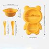 1pc Bear-Shaped Dinner Plate Set | Multifunctional Fruit & Salad Plate