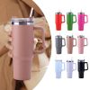 30oz Stainless Steel Insulated Coffee Cup | Travel Mug with Handle