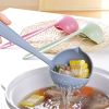 1pc 2-in-1 Filter & Soup Spoon | Eco-Friendly Long Handle Utensil