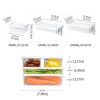 1pc Transparent Refrigerator Storage Box | Food Sealed Container