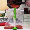 Plastic Bag Holder & Clip | Hands-Free Food Storage Assistant