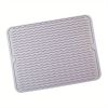 1pc Silicone Dish Drying Mat | Heat-Resistant & Anti-Slip Coaster