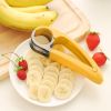 Stainless Steel Banana & Sausage Slicer | Kitchen Cutting Tool