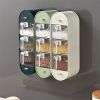 1 Piece Wall-Mounted Spice Box Organizer | Adhesive Seasoning Storage