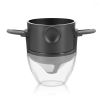 1 Pc Portable Foldable Stainless Steel Coffee Filter | Reusable Pour-Over Dripper