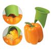 Fruit & Vegetable Corer | Green Peppers & Tomatoes Core Remover