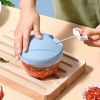 1pc Manual Garlic Masher | Mini Food Mincer for Garlic & Ginger