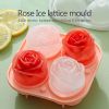 1pc Rose-Shaped Silicone Ice Cube Tray | Kitchen Gadget