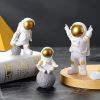 4pcs Small Astronaut Ornaments | Creative Desktop & TV Cabinet Decor