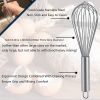 1pc Stainless Steel Balloon Whisk | Blending & Stirring Mixer