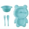 1pc Bear-Shaped Dinner Plate Set | Multifunctional Fruit & Salad Plate