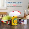 1 Pc Electric Can Opener | Stainless Steel Automatic Bottle & Can Opener